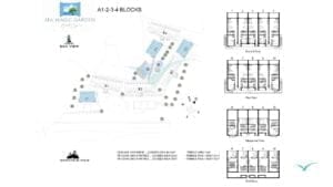 Siteplan Sea Magic Garden